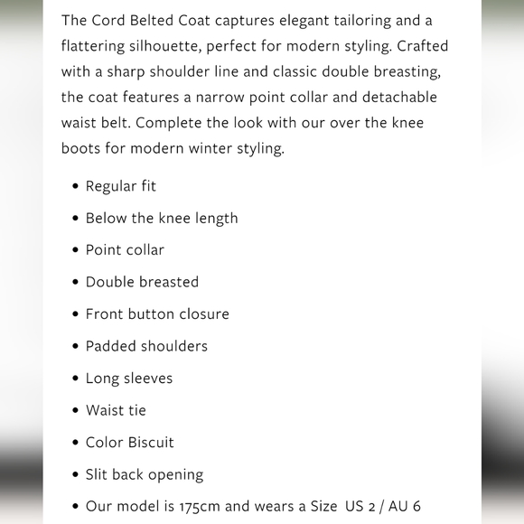 🇦🇺 scanlan theodore oatmeal coat - Picture 7 of 8